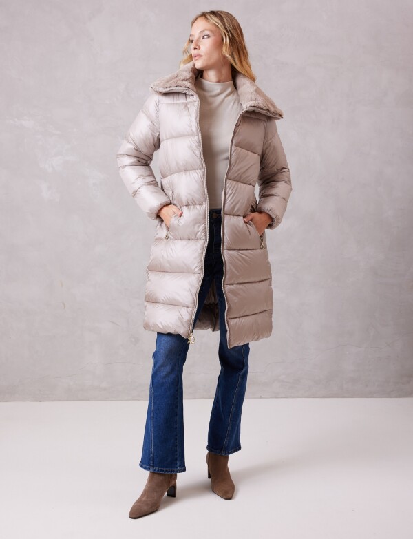 Campera Abrigo BEIGE