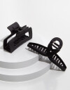 Broches Sets Acrilico Set De Broches Matte - Negro