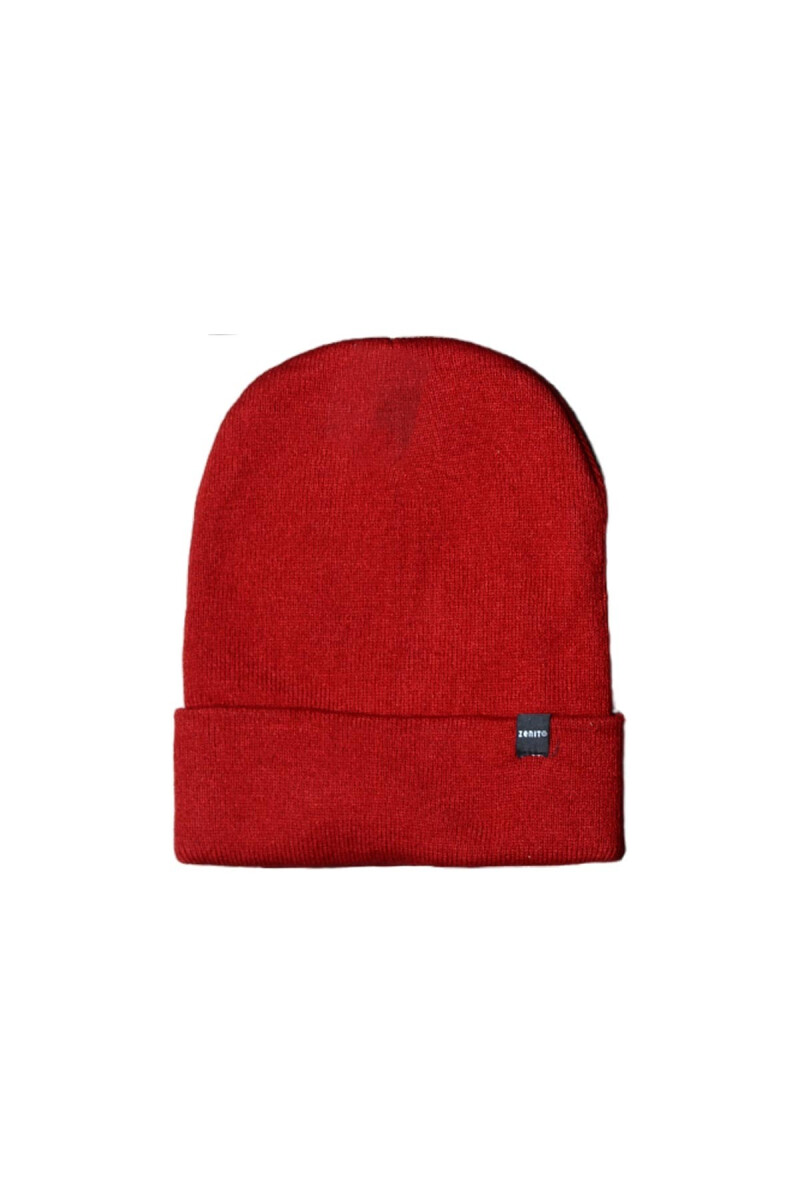 GORRO DE LANA ROJO GORRO DE LANA ROJO
