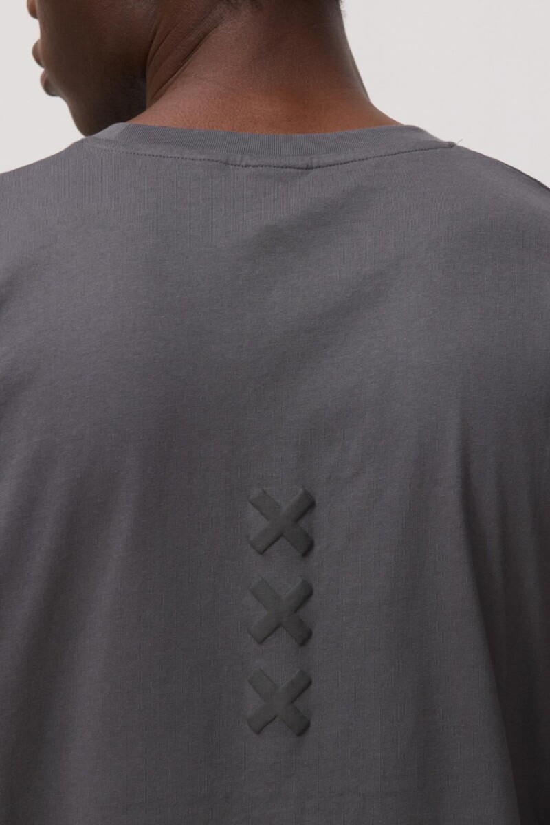 Remera Bonfire Blue Banana Anthracite