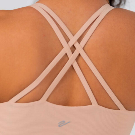 Remera Ztek Soltic Top de Mujer crema