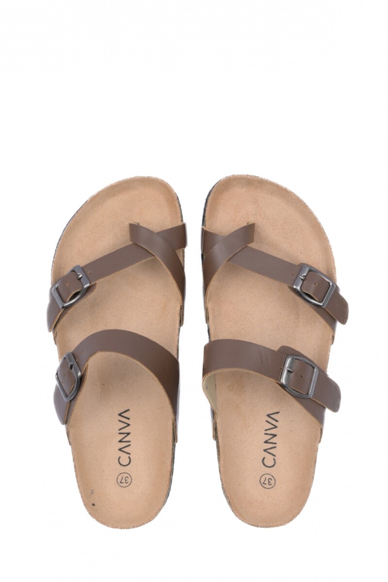 Sandalia Noelia Marrón