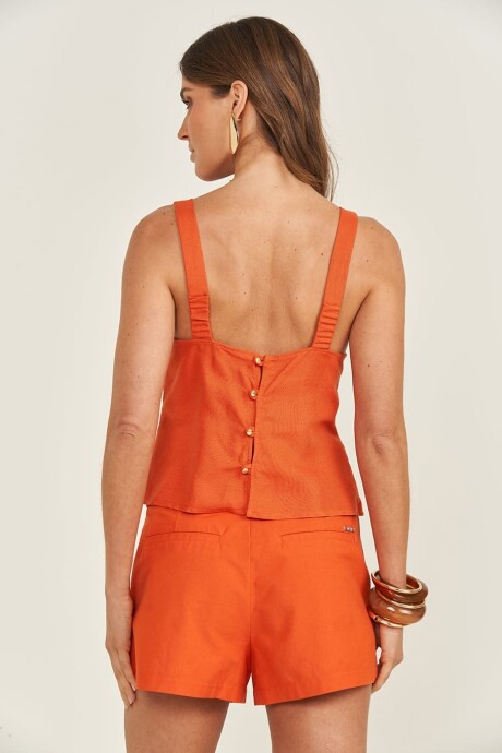 Musculosa Thais Naranja