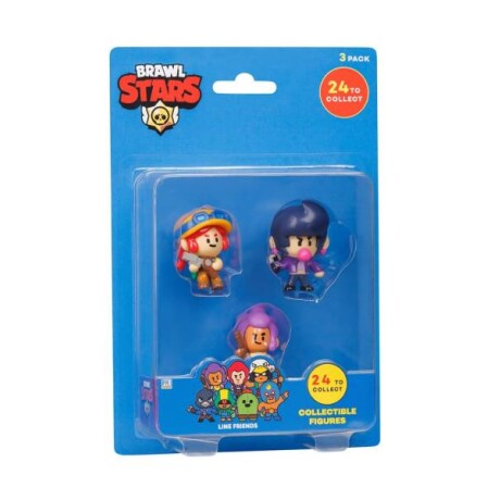 Set X3 Figuras Brawl Stars Coleccionables 001