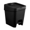 Tarro de Residuos Con Pedal 8L NEGRO