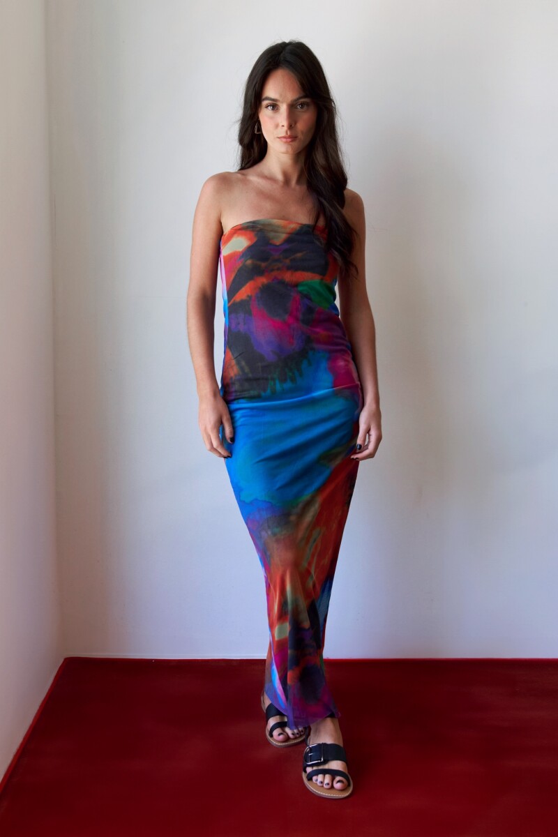 VESTIDO SIMONA MULTICOLOR