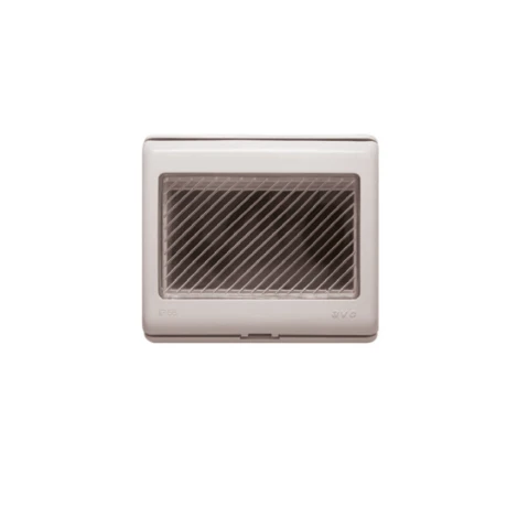 Caja Exterior con Membrana IP55 Gris Habitat 3 Módulos