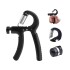 Set Hand Grip Ejercitador Mano Antebrazo Ajustable 10-60 Kg Imback Color Negro Set Hand Grip Ejercitador Mano Antebrazo Ajustable 10-60 Kg Imback Color Negro