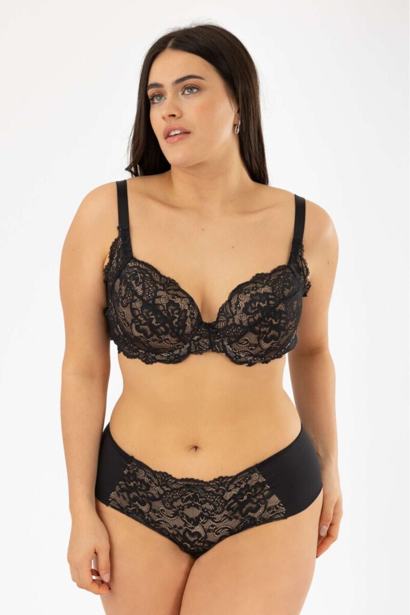 Culotteless punt. micro - Negro 