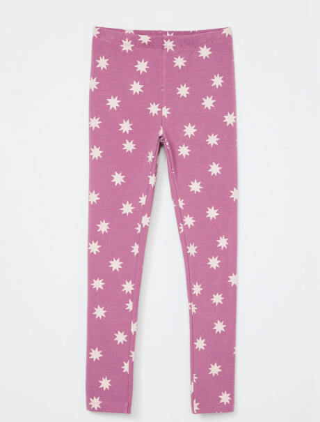 PANTALON LEGGING FEM ROSA