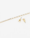 Bijouterie Set Sets temáticos Set De Aros Pasantes Y Choker - Dorado