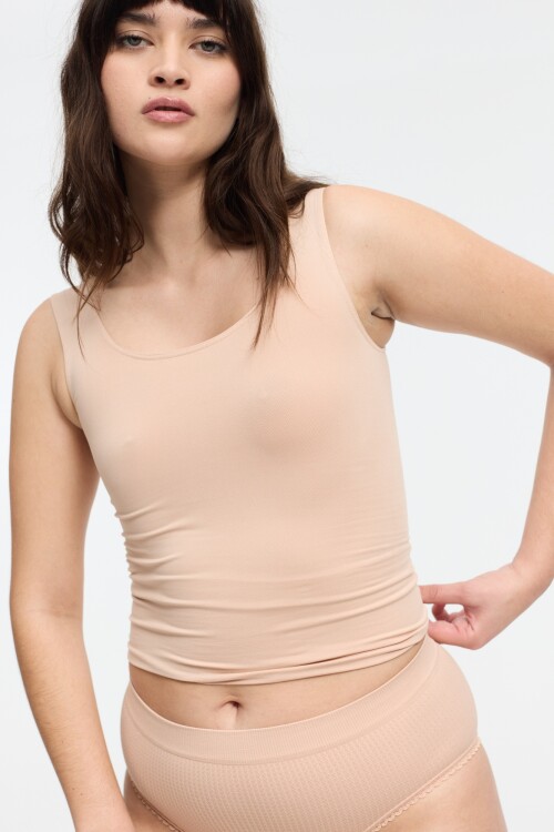 Musculosa PIMENTON Beige