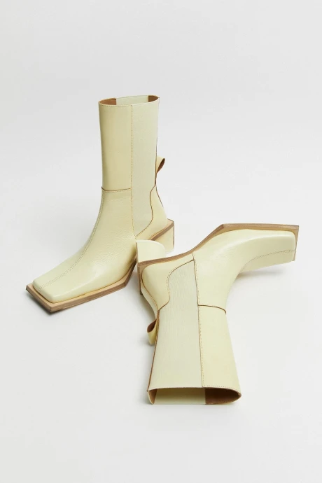 Botas Miista Minnie Cream