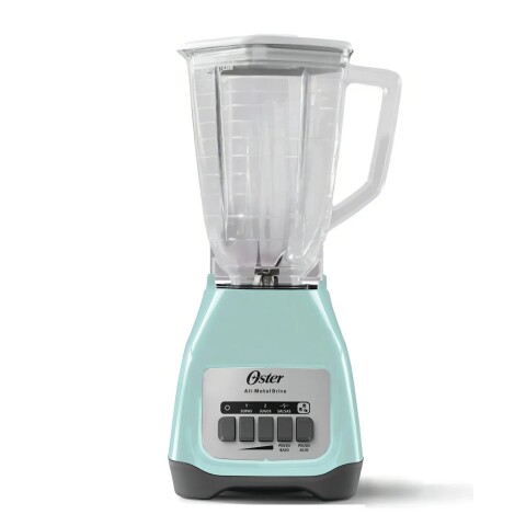 Licuadora Oster 1.5 litros Jarra de Vidrio Celeste