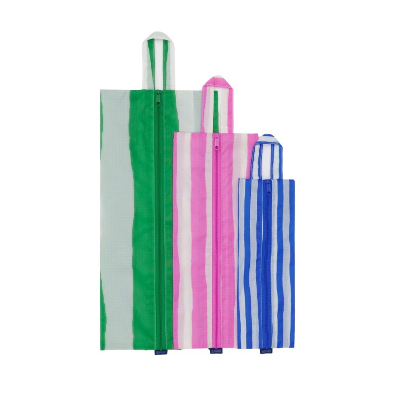 Neceser Set X3 Painted Stripe
