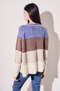 Sweater Rayado Azul
