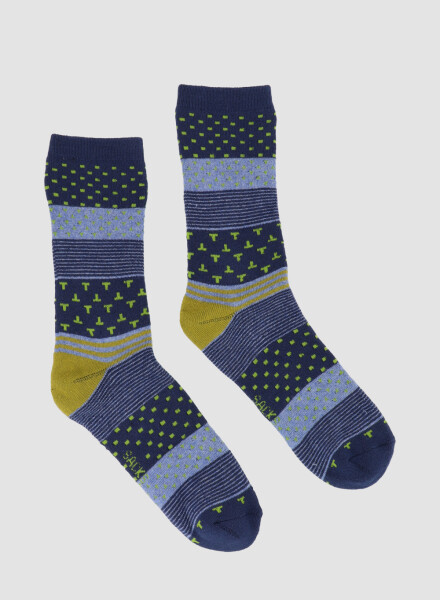 Medias con diseños. de abrigo con tener felpa interior. Variante 28