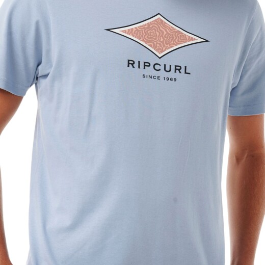 Remera Rip Curl Filler - Celeste Remera Rip Curl Filler - Celeste