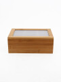 CAJA DE TÉ 6 ESPACIOS MADERA