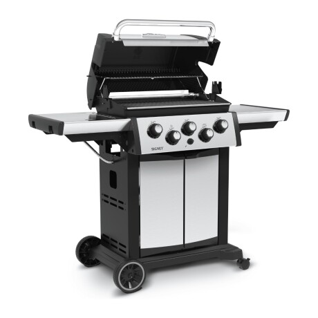 Barbacoa a Gas Broil King Signet 390 3 Quemadores con Spiedo y Hornalla Lateral Barbacoa a Gas Broil King Signet 390 3 Quemadores con Spiedo y Hornalla Lateral