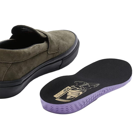 Championes Vans x Beatrice Domond Skate Green
