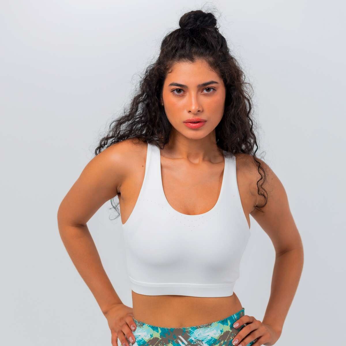 Top Ztek Roxie de Mujer - blanco 