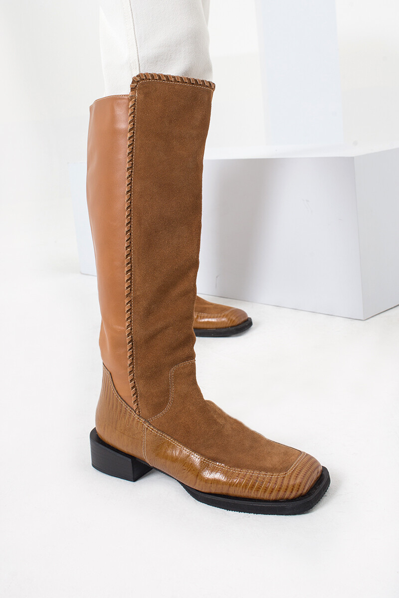 Bota Bruselas Camel