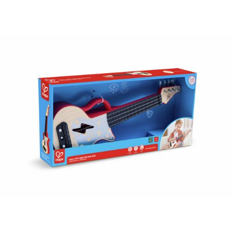 Ukelele - Rojo - Hape Ukelele - Rojo - Hape