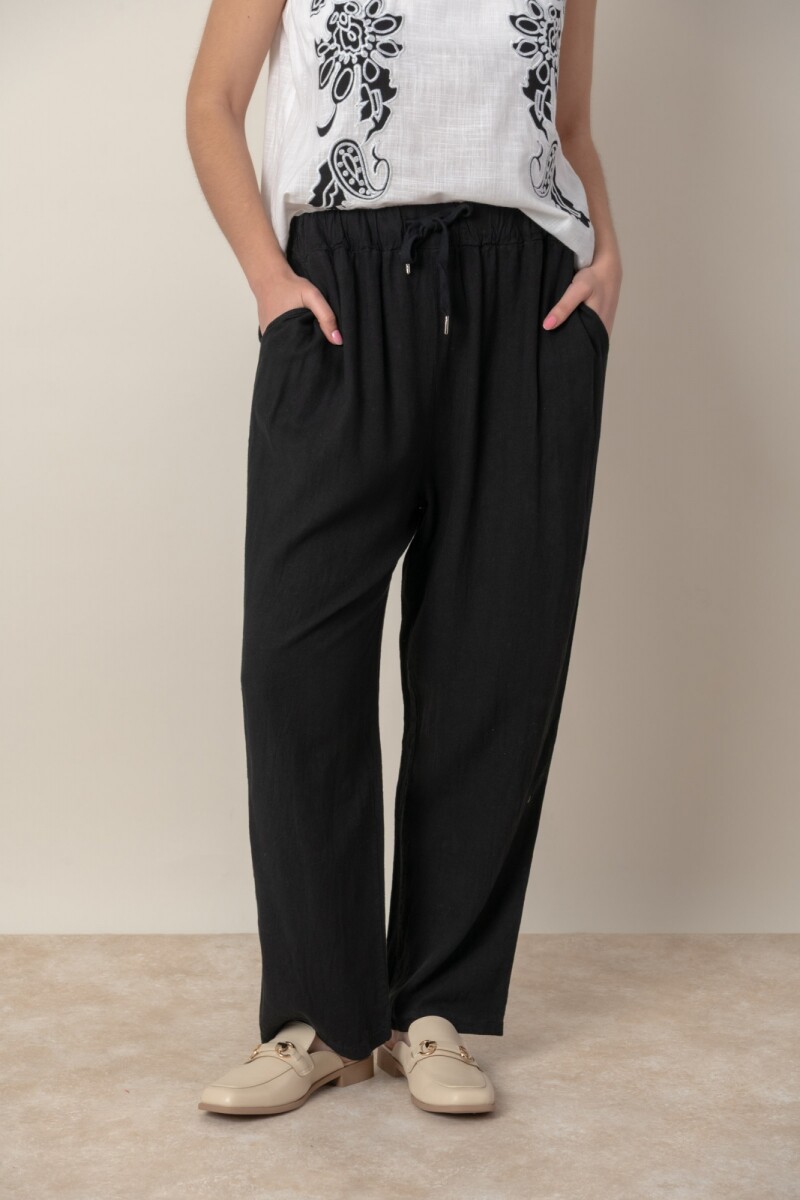 PANTALON ARIEL - Negro 
