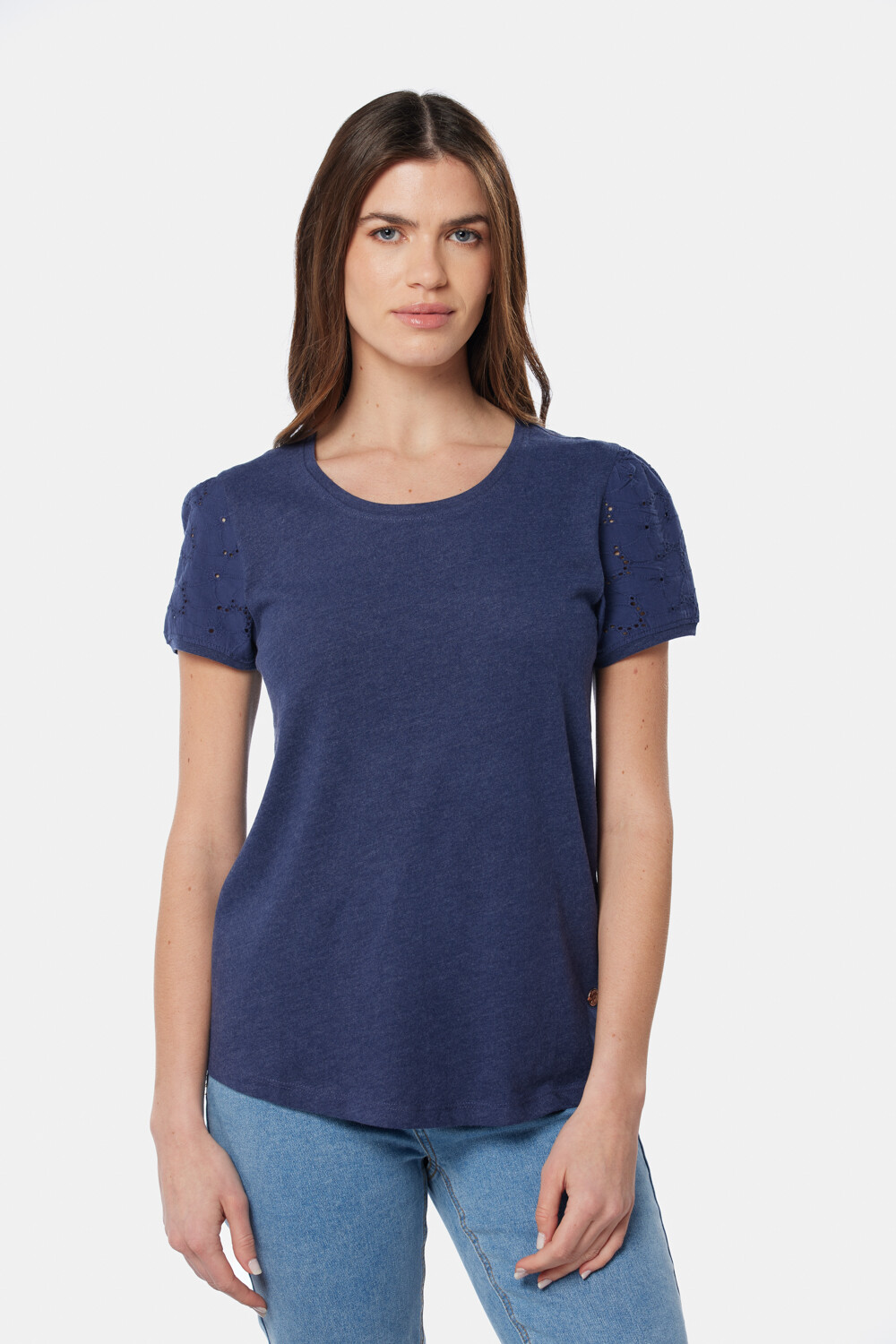 REMERA LISA Azul