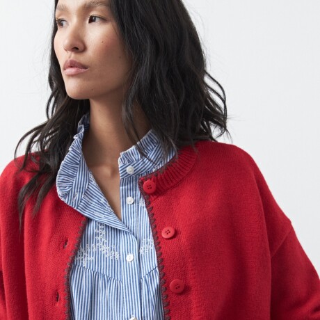 CARDIGAN TELMA Rojo