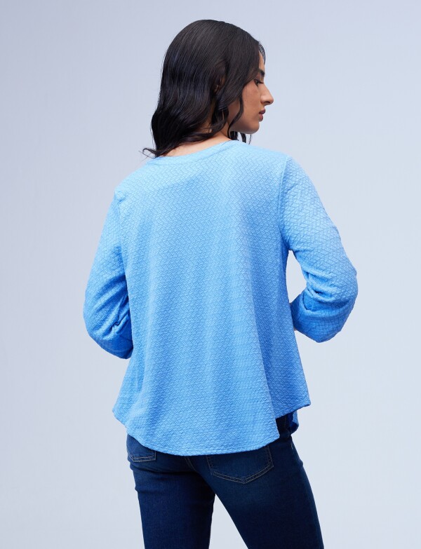 Blusa Relieve CELESTE