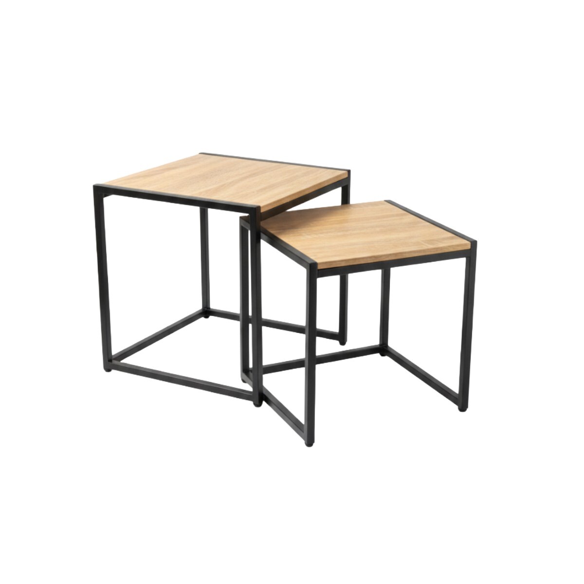 SET MESA CENTRO CUAD 2PZAS 