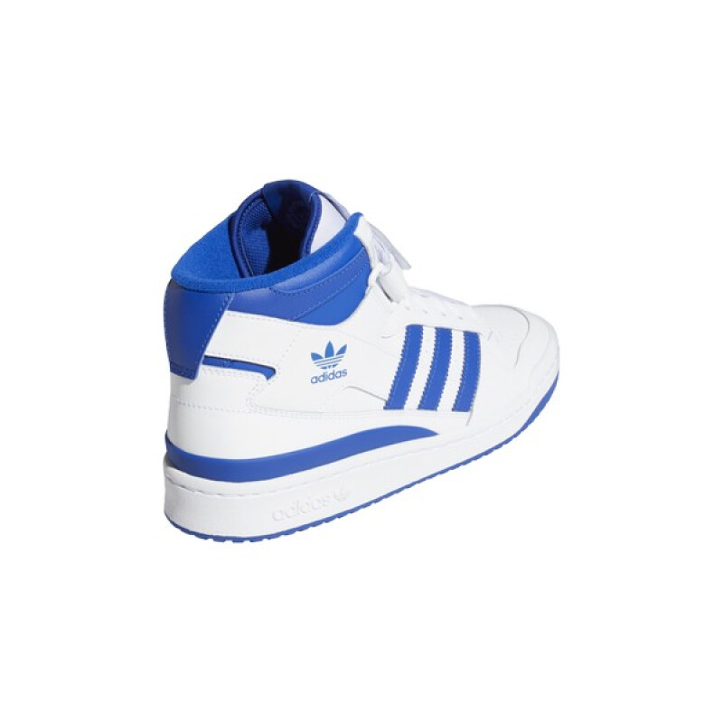 Championes Adidas Forum Mid de Hombre - FY4976 Blanco-azul