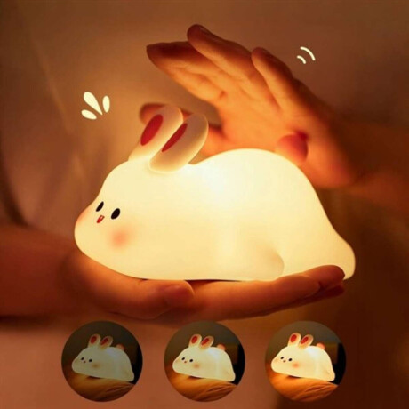 Luz Veladora Infantil Conejito Blanco
