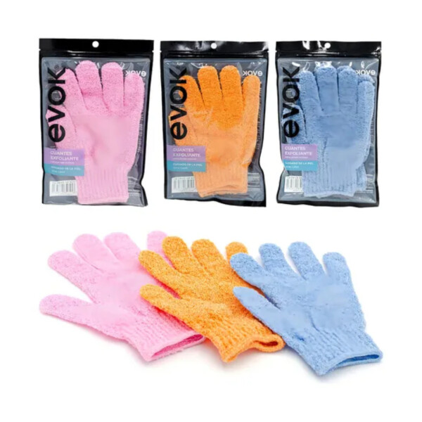 Guantes Exfoliantes 1 par – Evok 56779 Guantes Exfoliantes 1 par – Evok 56779