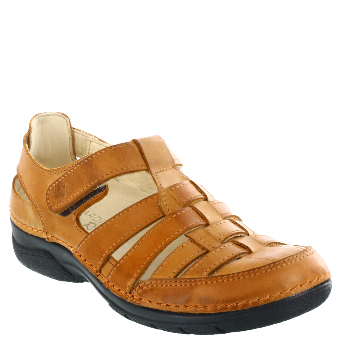 Sandalia de Mujer Lombardino Casual Cristine - Tan 