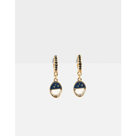 Aros Argollas Capsula Especial Dorado