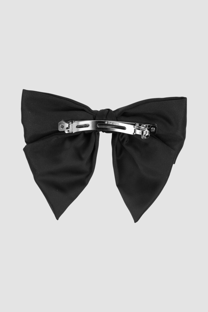 Broche moño coquette Negro