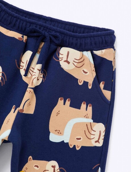 PANTALÓN INFANTIL ESTAMPADO MULTICOLOR