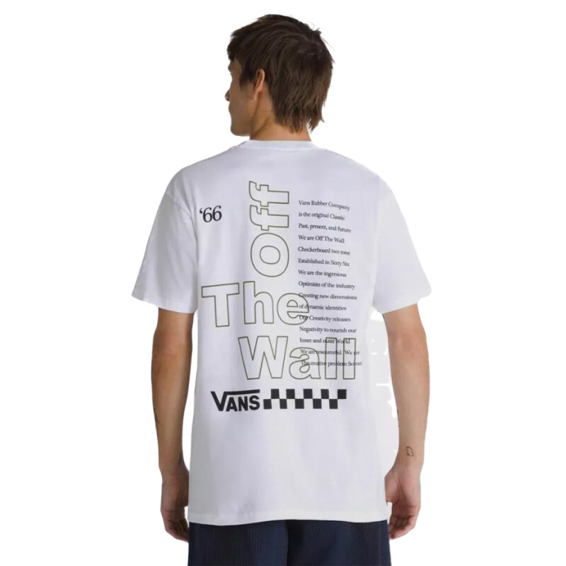 Remera Vans Posted - Blanco Remera Vans Posted - Blanco