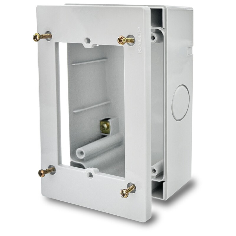 CAJA EXT. PLASTICA P/BASTIDOR 10X5 IP40 Sigma. CAJA EXT. PLASTICA P/BASTIDOR 10X5 IP40 Sigma.