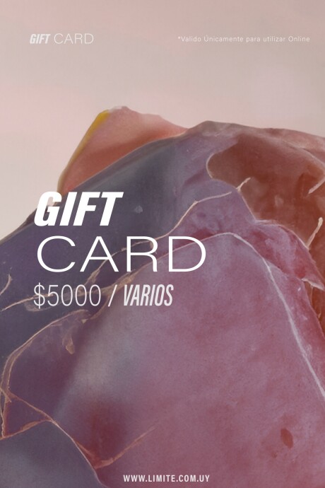 GIFT CARD 5000 VARIOS