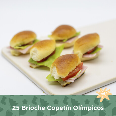 25 Brioche de Copetín Olímpicos 000