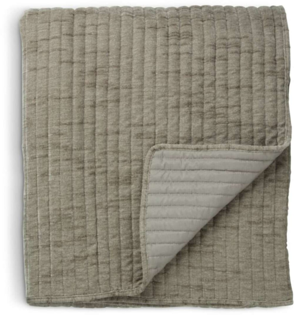 Manta throw RUNDSKOLM 220x240 gris - Gris 