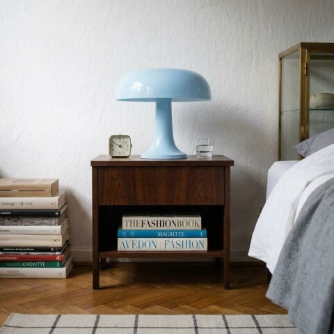 Lampara de mesa inalámbrica retro Mushroom - Azul Lampara de mesa inalámbrica retro Mushroom - Azul