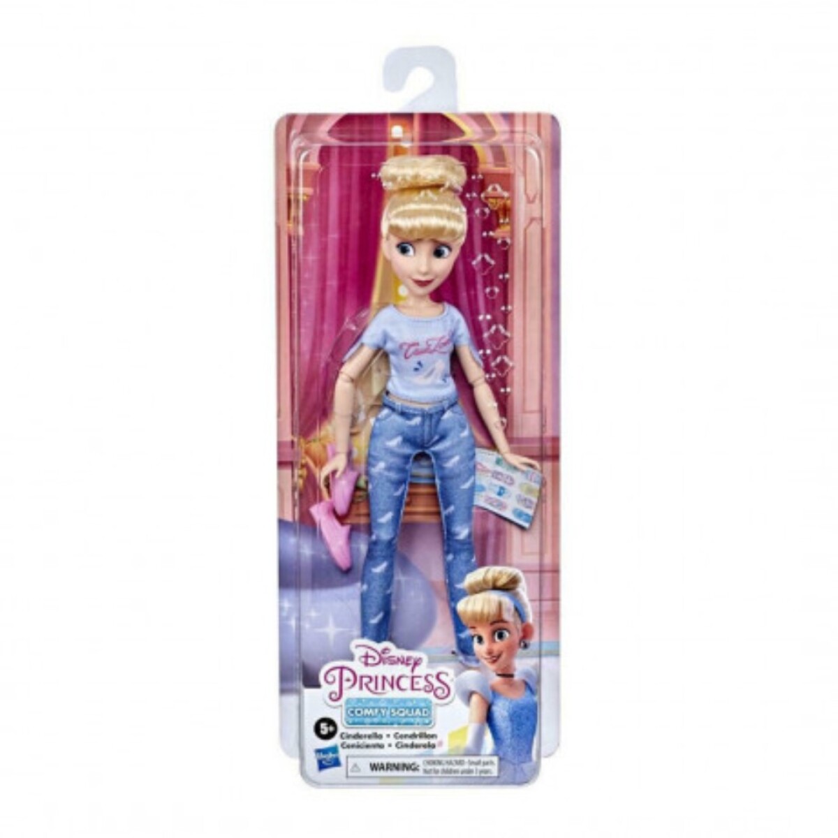 Disney Princesas Comfy Squad Hasbro 30 cm Cenicienta - 001 