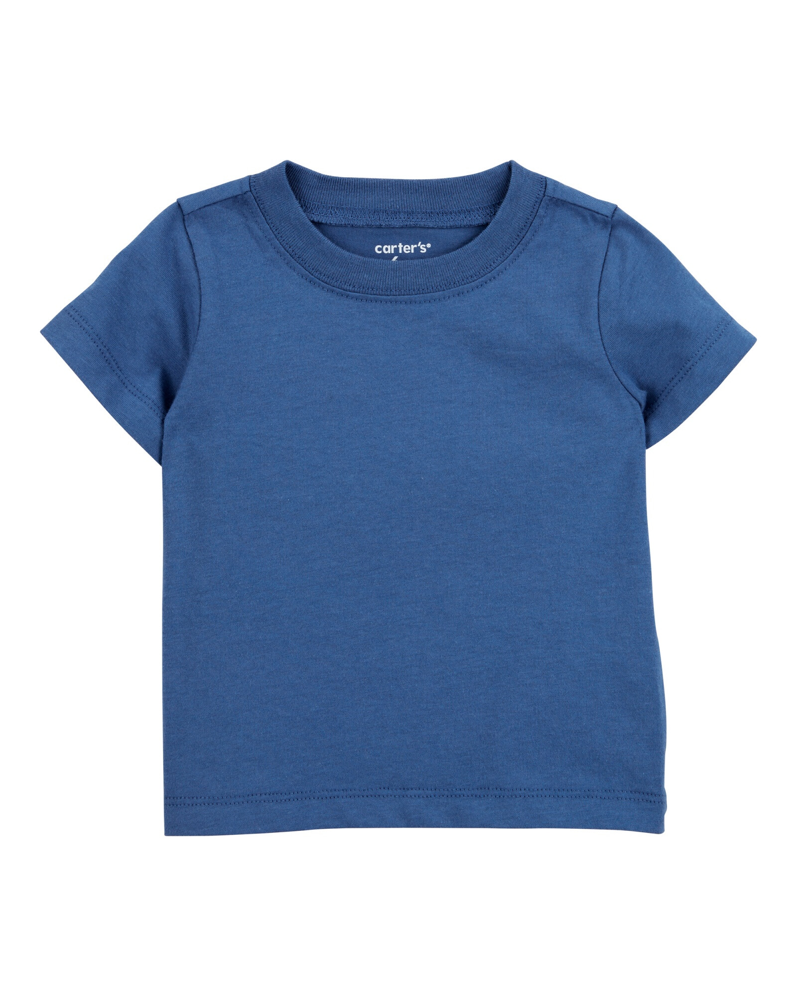 Set dos piezas de algodón, enterito corto y remera, diseño a rayas Sin color