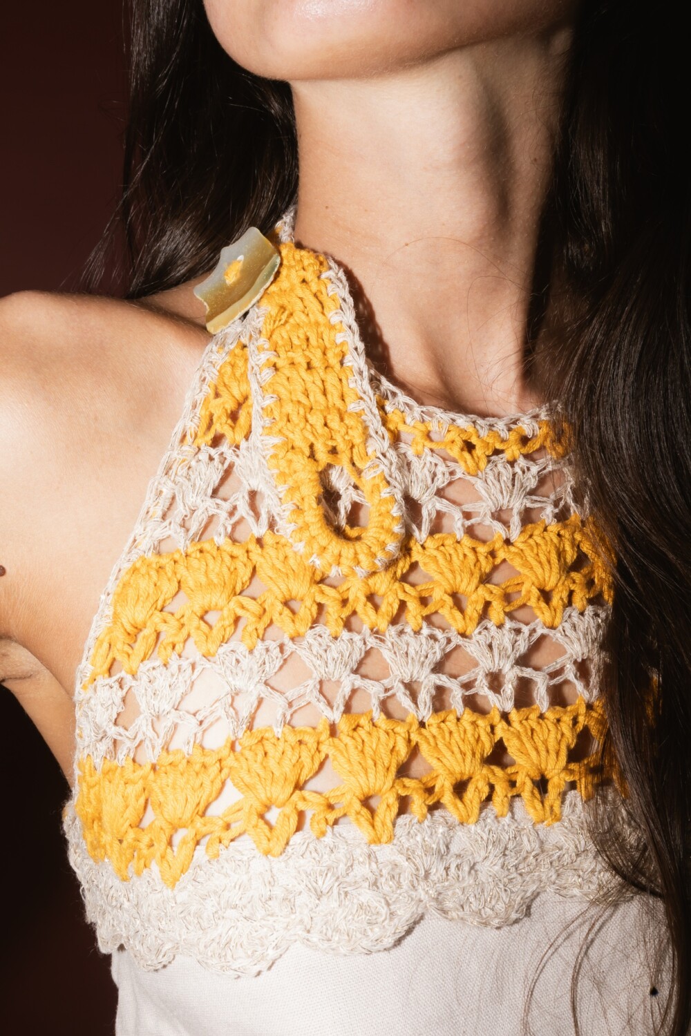 Top Bomb Lino Beige / Amarillo