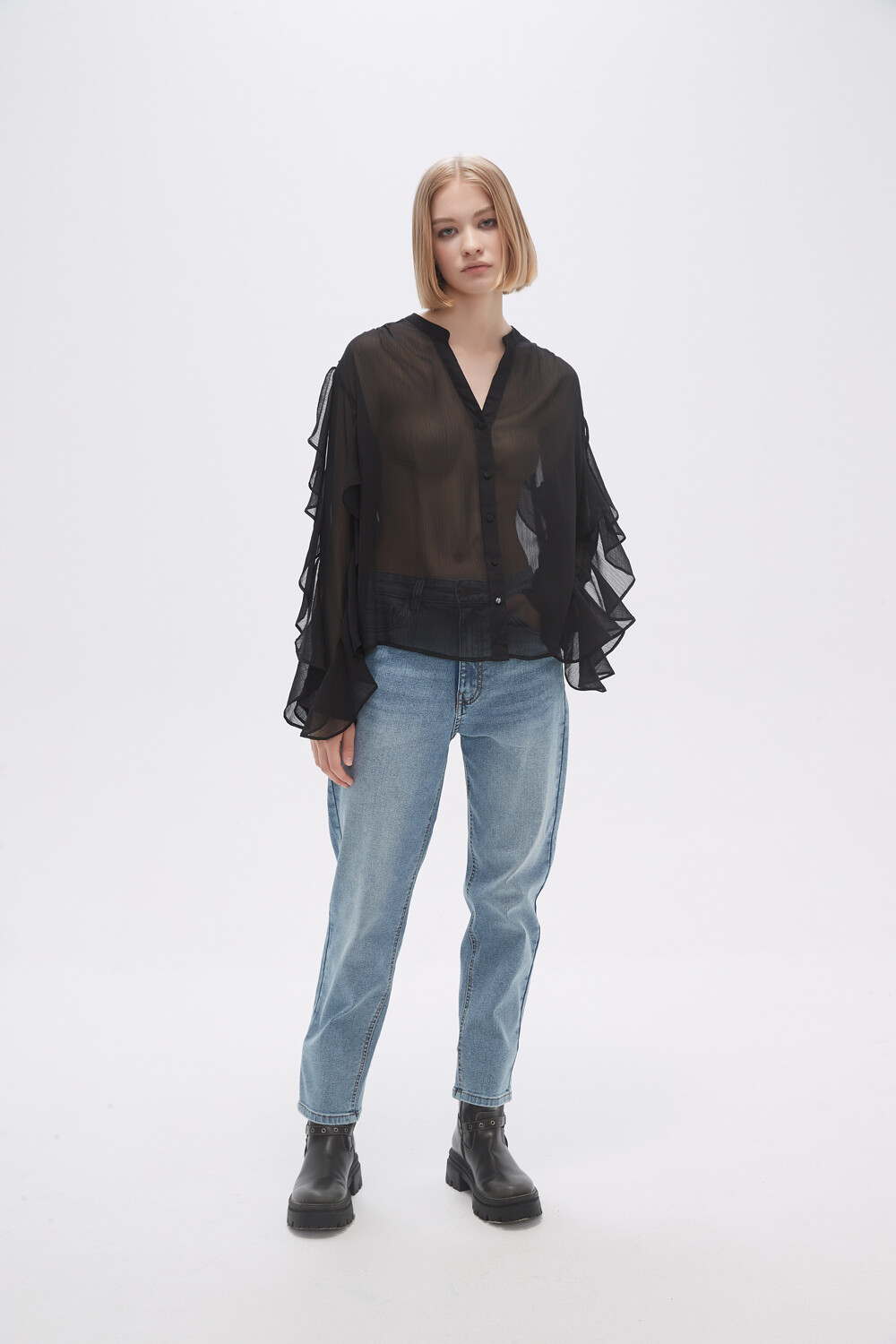 Camisa Cluni Negro